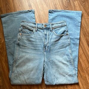 Madewell 11” High-Rise Flare Jeans